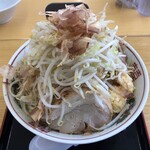 ラーメン もっけだの - 汁なし大 ニンニクマシマシ ヤサイマシマシ