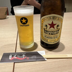 Kurokatsu Tei - 乾杯瓶ビール