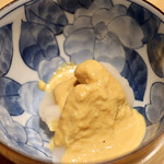 玄水 - ホタテのあん肝ソース