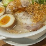 熟成醤油ラーメン きゃべとん - 熟成醤油 味玉きゃべとん アップ(2021年10月19日)