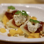 波へい - いちぢくと柿の白和え