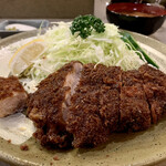 Ajino Tonkatsu Maruichi - ランチロース定食