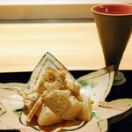 良理 - 梨と蓮根を使ったお料理