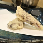 天麩羅 やぎ - 蝦蛄！　甘くてシルキー。やはりフワッフワ。