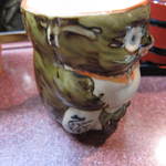 すし豊 - 湯呑に鮨