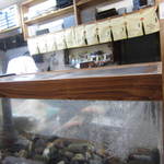 すし豊 - 店内の様子。