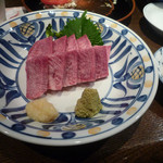 新料理 都留野 - たん刺身