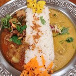 スパイスハット - レモンカレー&薩摩芋とチキンカレー