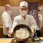 銀座 しのはら - 松茸ご飯