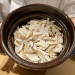 銀座 しのはら - 松茸ご飯