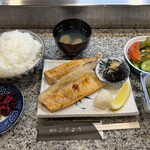 鮨処こうよう - (料理)焼魚定食(サーモンハラス)