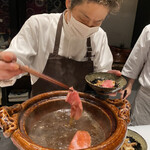 肉割烹 岡田前 - 