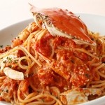 ラ・フェスタ - 名物　渡り蟹のトマトクリームパスタ
