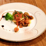 ソニョーポリ - 白身魚のソテー。