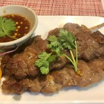 レッド オーキッド - ムーピン(タイ風豚串焼き)