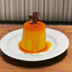 マーロウ ブラザーズコーヒー - かぼちゃプリン＠かぼちゃの素材感を感じる。ハロウィン仕様