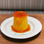 マーロウ ブラザーズコーヒー - 雪化粧かぼちゃプリン＠かぼちゃのプリンより素材重視。自然な甘さとかぼちゃ含有量の高さがすごい