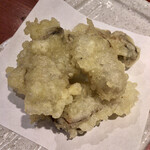 めしの助 - かき天ぷら