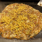 もんじゃ麦 - コンビーフもんじゃ
