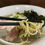 煮干し中華そば 魚魚 - 濃厚煮干 850円 (ﾘﾌﾄ)