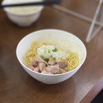 煮干し中華そば 魚魚 - 和え玉 200円