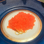 蒼 - 知床の新いくら、冷製フェデリーニ