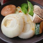 Kongouen Nagomitei - 野菜焼き　499円+税