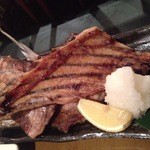 魚真 - 中落ち炙り焼き