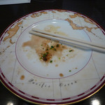 聖兆 - 板春雨の和えもの完食