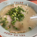 アサヒ食堂 - 1/2ラーメン 