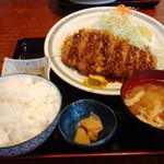 とんかつキいち - ロースカツランチ