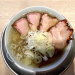 まるえ中華そば - 手打ち麺チャーシューメン（1,300円）