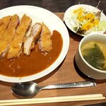 肉山食堂 - 肉山カツカレーセット