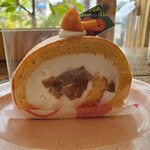 むく食堂 - アップルシナモンのロールケーキ♪　　¥390-(税込)