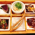 Ryuujimmaru - わら焼き鰹たたき食べ比べセット