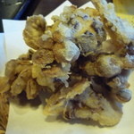 うずら家 - きのこ天ぷら