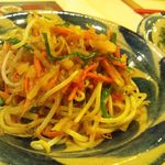 沖縄食彩 あじまあ - パパイヤイリチー500円