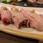 牛タン専門店 濱たん - 炙り牛タン握り寿司