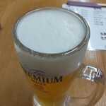 うどんと酒 家康 - 生ビール　1杯275円×3