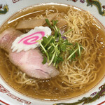 煮干し中華そば 麺匠 なか巌 - 地どり中華そば昔ながら風(胡椒ネギ抜き）