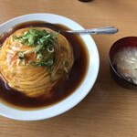 Chuukaryouri Mansei - 天津飯(スープ付き)