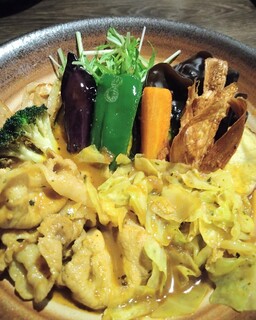 Kareno Furanoya - 道産豚ローススライスと道産野菜のスープカレー