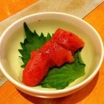 お酒・お惣菜・和食 竜田屋 - H.24.11.22.夜 辛子明太子