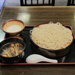 布袋家 - かしわそば、とろろはトッピング追加