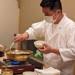 道人 - さて。お鍋は・・・＃鶉かわいよ、かわいよ鶉。鶉は俺の嫁。鶉大好きだ！