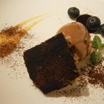 レストラン ラッセ - チョコのムース