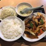 台湾料理 新東洋 - 茄子の辛し炒め
