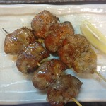 もつ焼 まるい - 皮なしタン