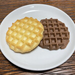 メインゲートショップ - ワッフルクッキー（プレーン＆ココア）