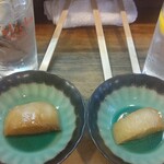 もつ焼 まるい - お通し